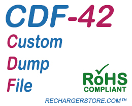 RechargerStore® RS-42 Blank CDF reset