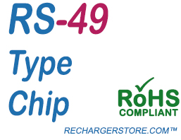 RechargerStore® RS-49 Blank Replacement Chip