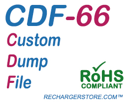 RechargerStore® RS-66 Blank CDF reset