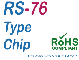 RechargerStore® RS-76 Blank Replacement Chip