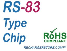RechargerStore® RS-83 Blank Replacement Chip
