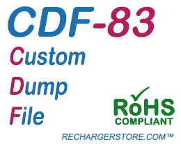RechargerStore® RS-83 Blank CDF reset